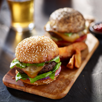 Hamburguesa especial de la casa